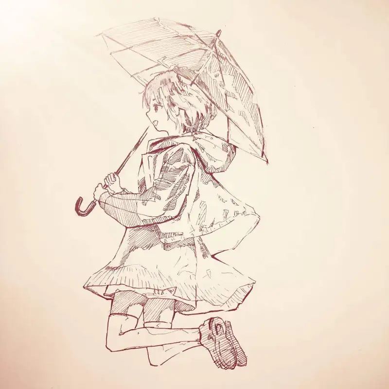 闲聊茶馆,绘画创作