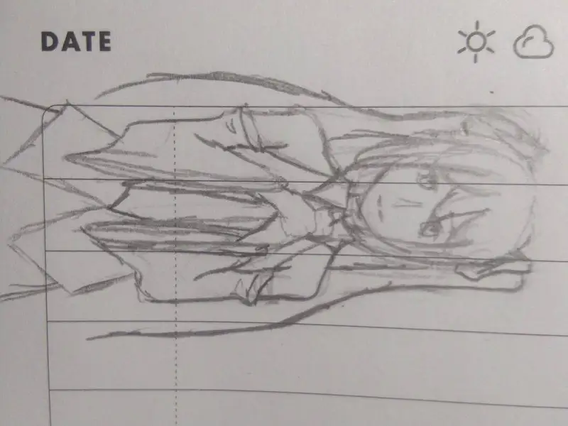 绘画创作,初音未来,OC,雷姆