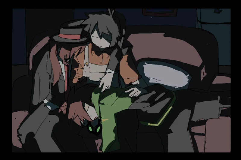 有的是oc，有的是朋友家的oc