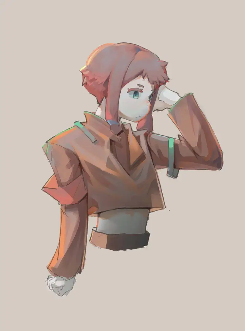 上色试验