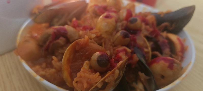 黑暗料理,女巫,烹饪,料理,藕片,骷髅头,紫甘蓝