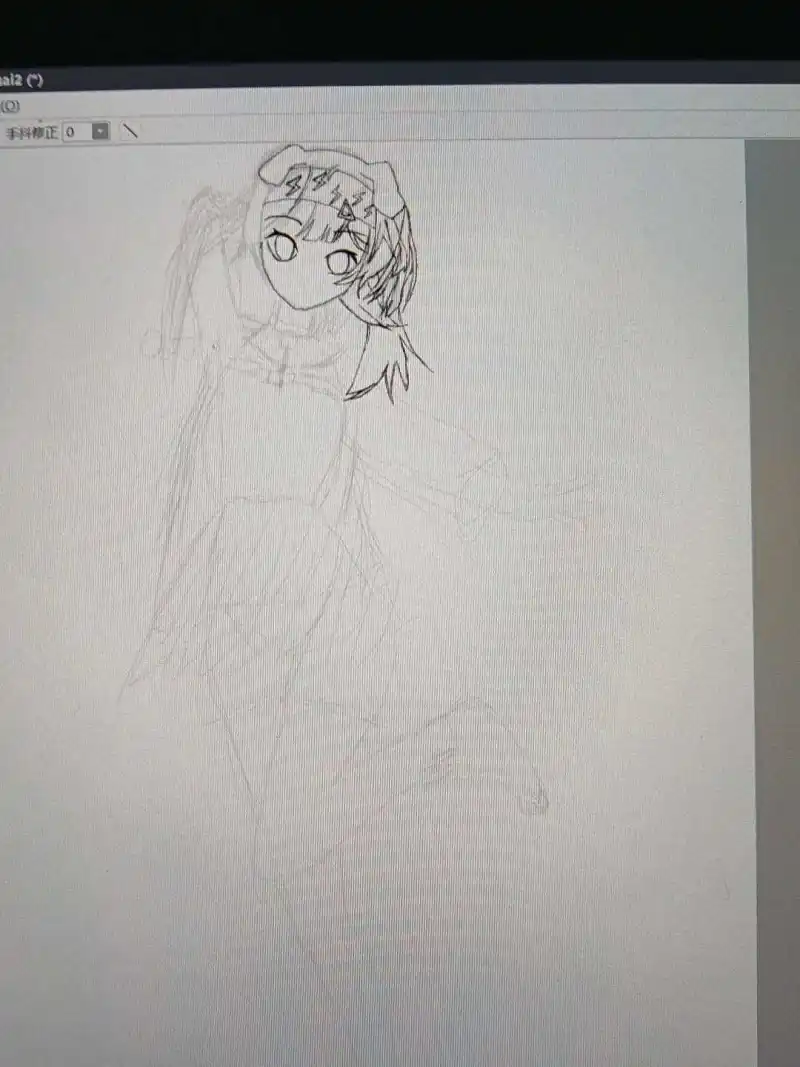 摸张画