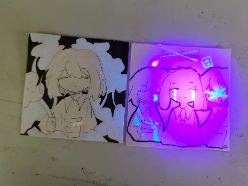 绘画,undertale