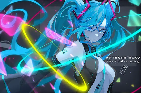 M站美图,初音未来,美图,初音未来15周年