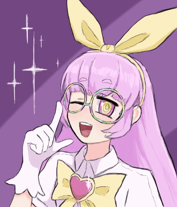 比奈 【绘画过程】