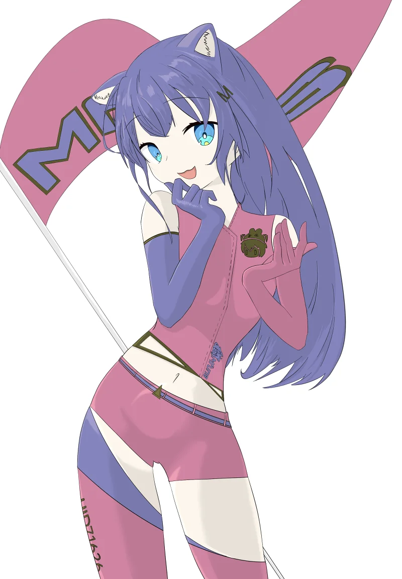 喵奈,赛车娘,绘画,插画