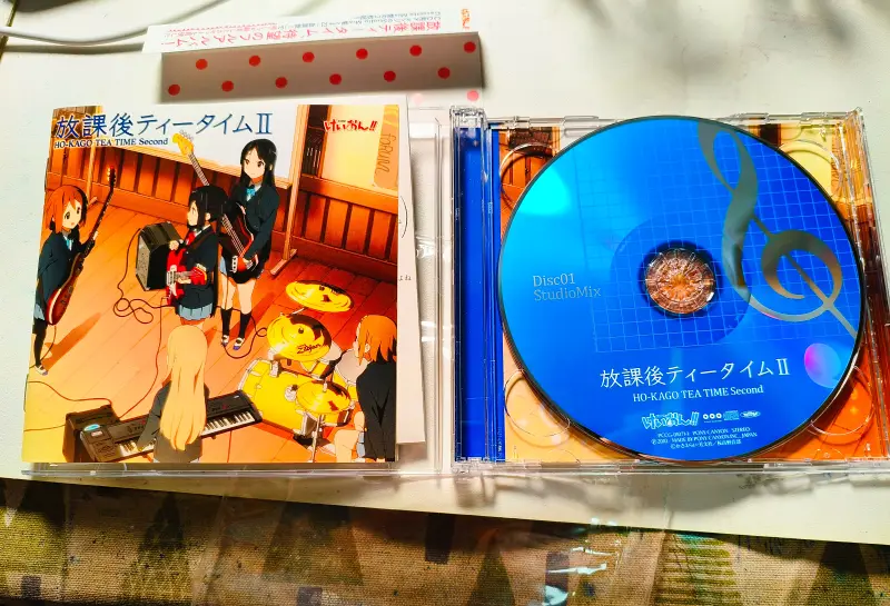 K-ON,轻音少女,实体专辑,放課後ティータイム,中野梓,平泽唯,田井中律,秋山澪,琴吹紬,放学后茶会