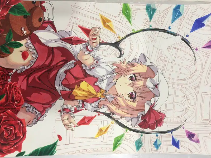 画个芙兰酱～(￣∇￣)