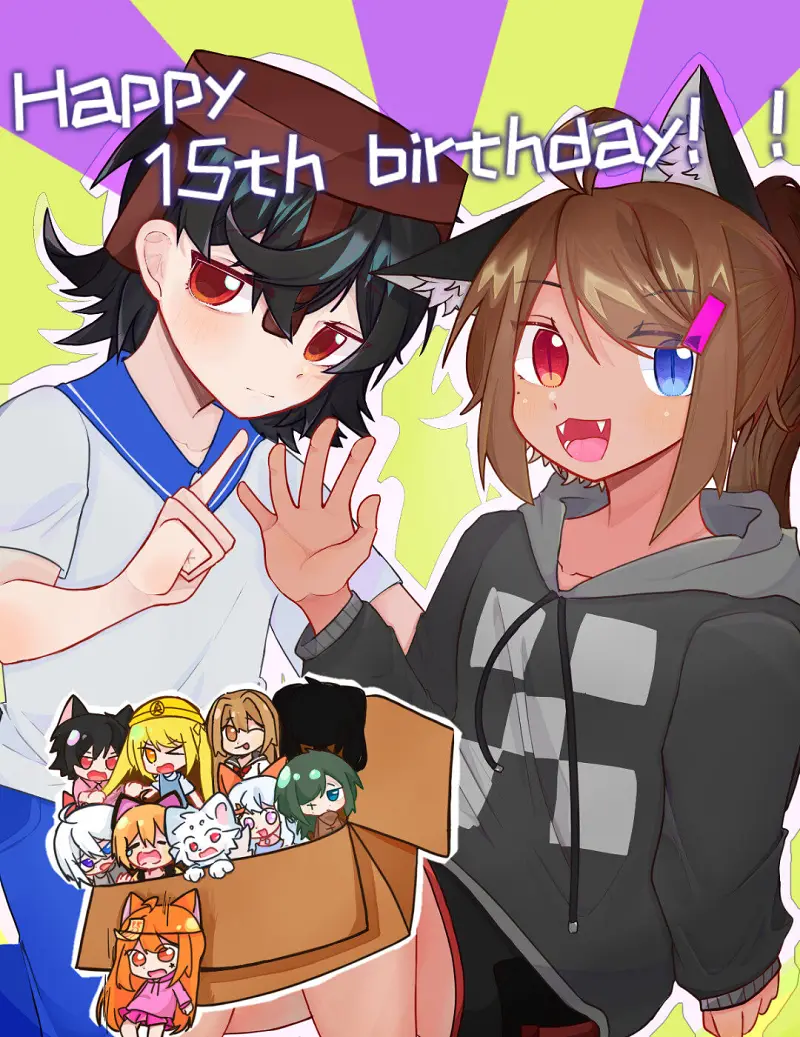 绘画创作,生日快乐