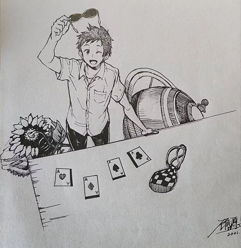 绘画创作,冰菓