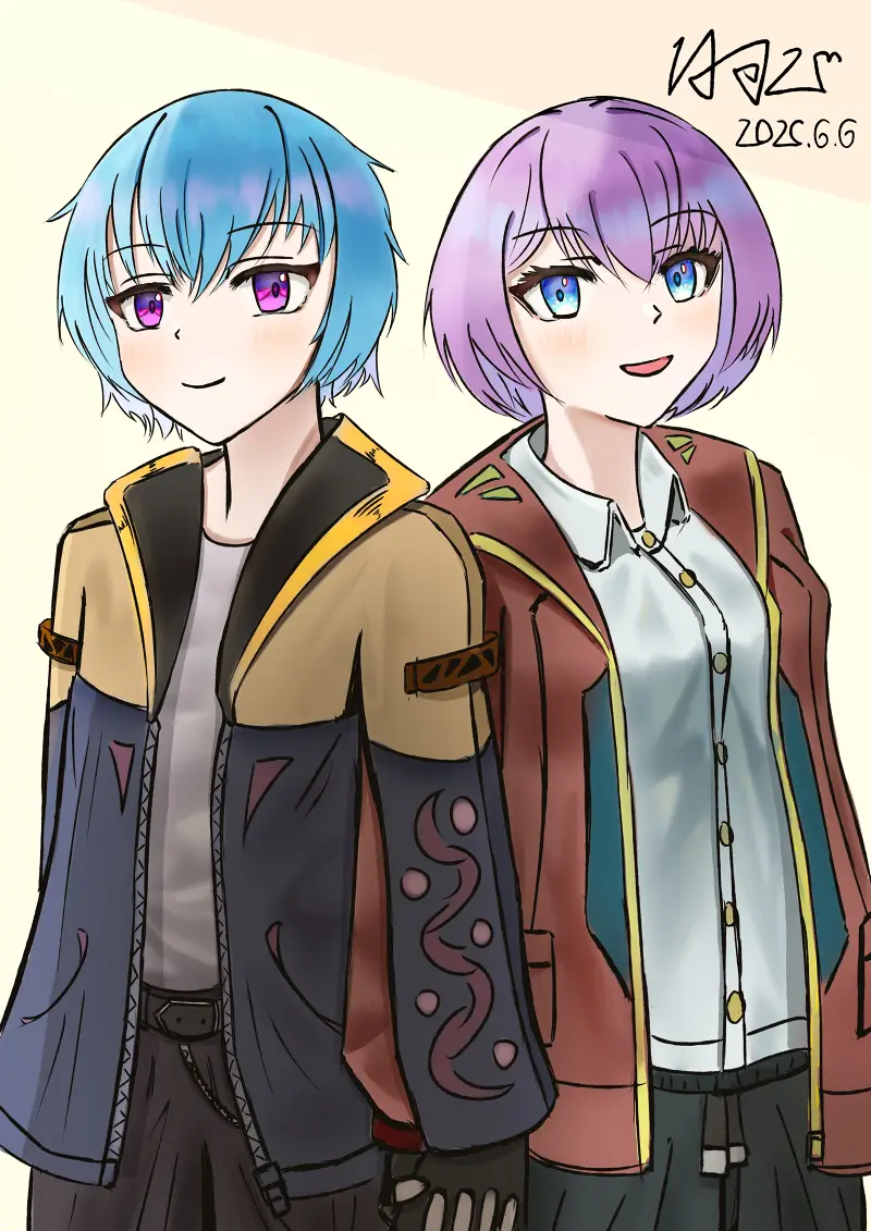 OC,二次元,原创角色,CP