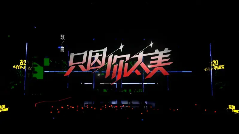 安徽卫视惊现鸡你太美！安徽卫视春晚歌曲《只因你太美》 演唱者：星动男孩（赵品霖 田书臣 左其铂 戴景耀 朱云龙）