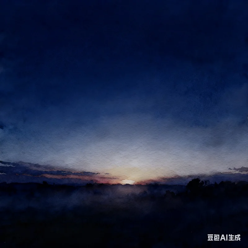 空自以为深夜，回首原是清晨