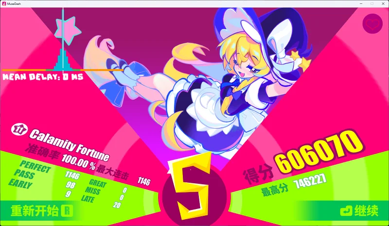[Muse Dash] CalamityFortune (里Lv.11) AP