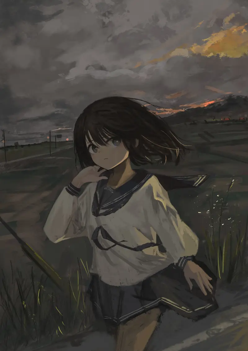 二次元,壁纸,绘画,pixiv