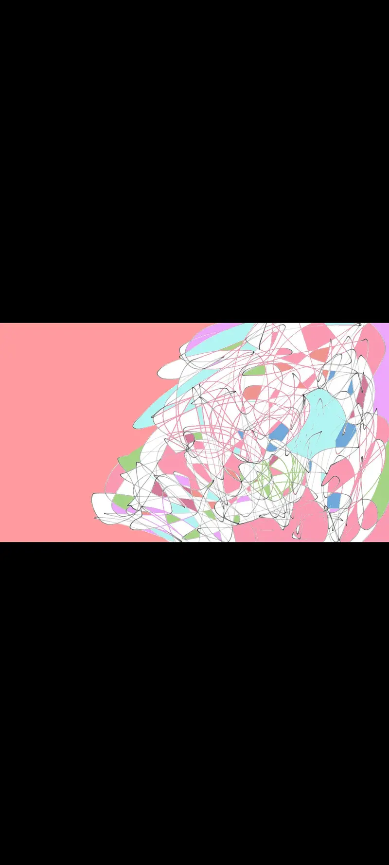乱画。