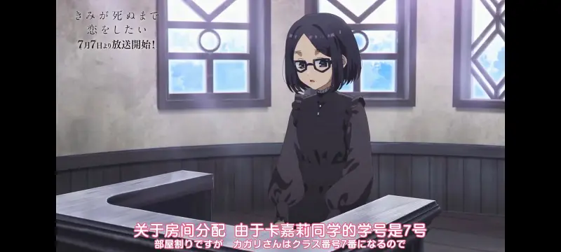 与你相恋到生命尽头,与你相恋到世界尽头,动画,动漫,番剧,百合,二次元,ACG