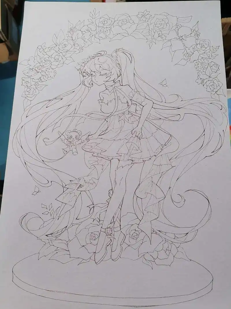 绘画创作,初音未来,MIKU,VOCALOID