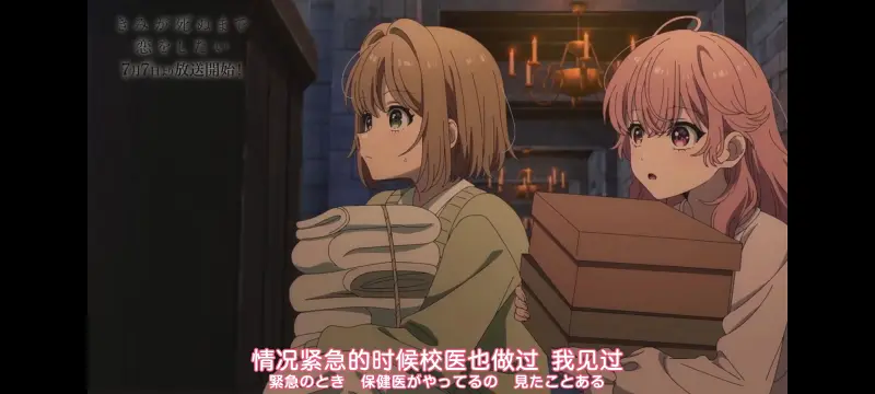 与你相恋到生命尽头,与你相恋到世界尽头,动画,动漫,番剧,百合,二次元,ACG