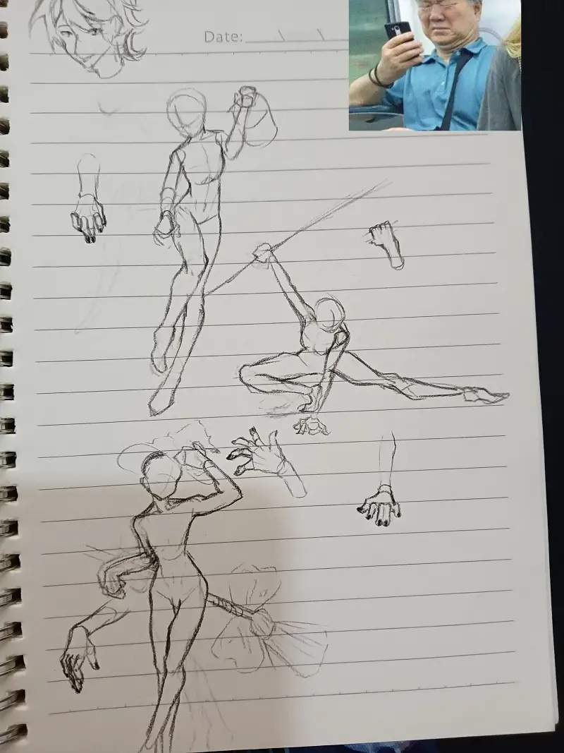 纸绘,燕云十六声,绘画,oc,练习