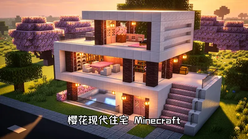 樱花现代住宅 Minecraft