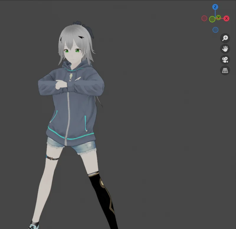 洛天依,MMD