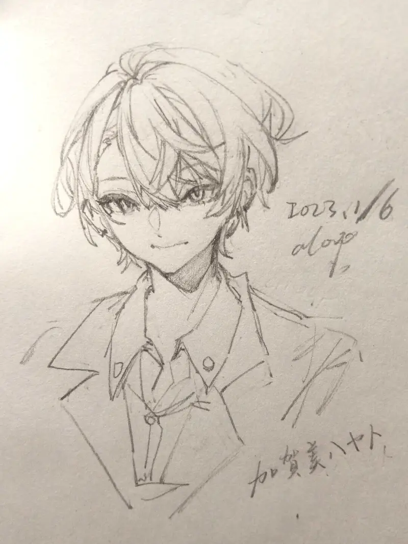不会画男人但还是摸了