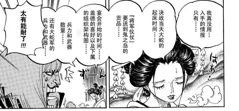 海贼王:罗宾窃取情报的技术一流