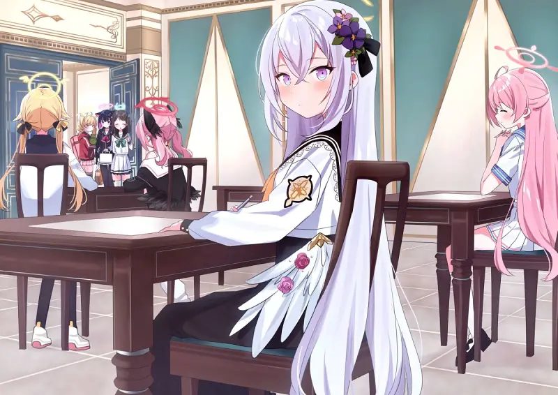 蔚蓝档案,白洲梓,图片,pixiv
