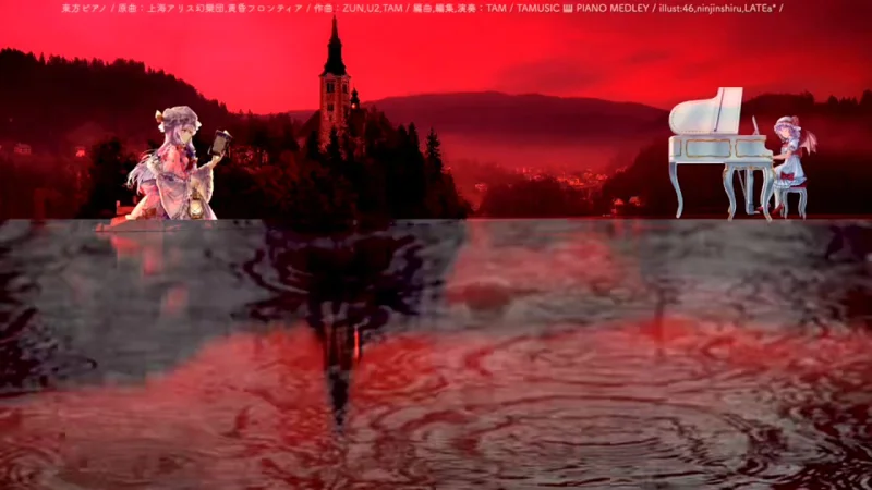 霧雨のメイドと血の懐中時計 〜東方ピアノ超絶技巧メドレー ⧸ TAMusic