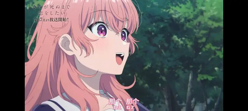 与你相恋到生命尽头,与你相恋到世界尽头,动画,动漫,番剧,百合,二次元,ACG