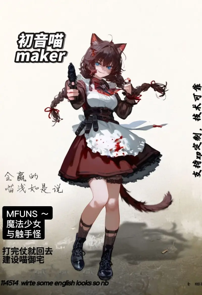 初音喵说,站娘
