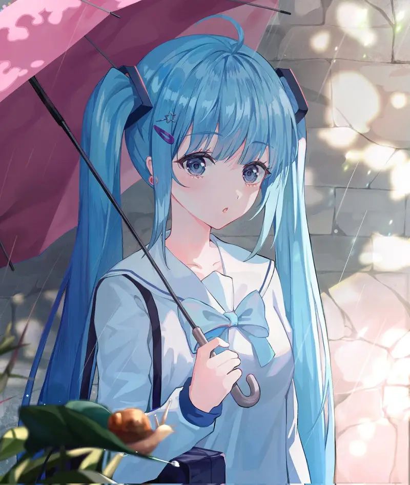M站美图,动漫,初音未来,初音未来15周年