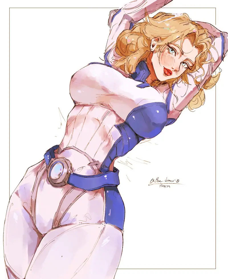 漫威,漫威游戏,Marvel,超级英雄,漫威争锋,神奇四侠,隐形女侠,美图,壁纸,绘画,插画,涩图,推特,画师推荐