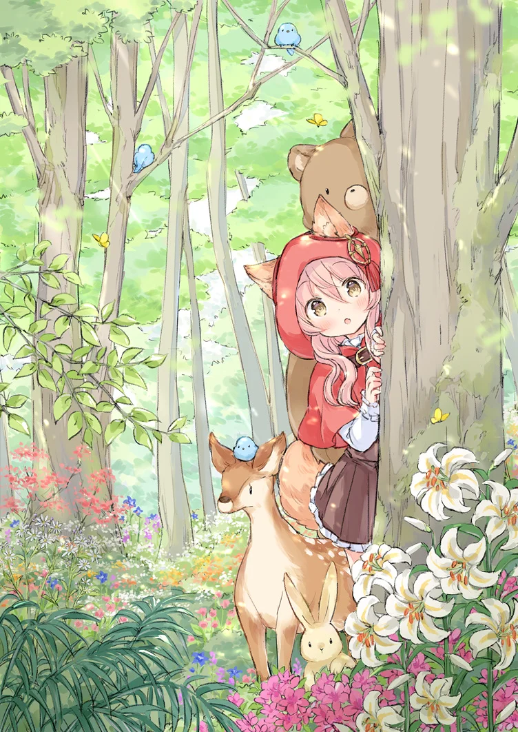 pixiv,二次元,绘画,壁纸,萌妹,兽娘,美少女