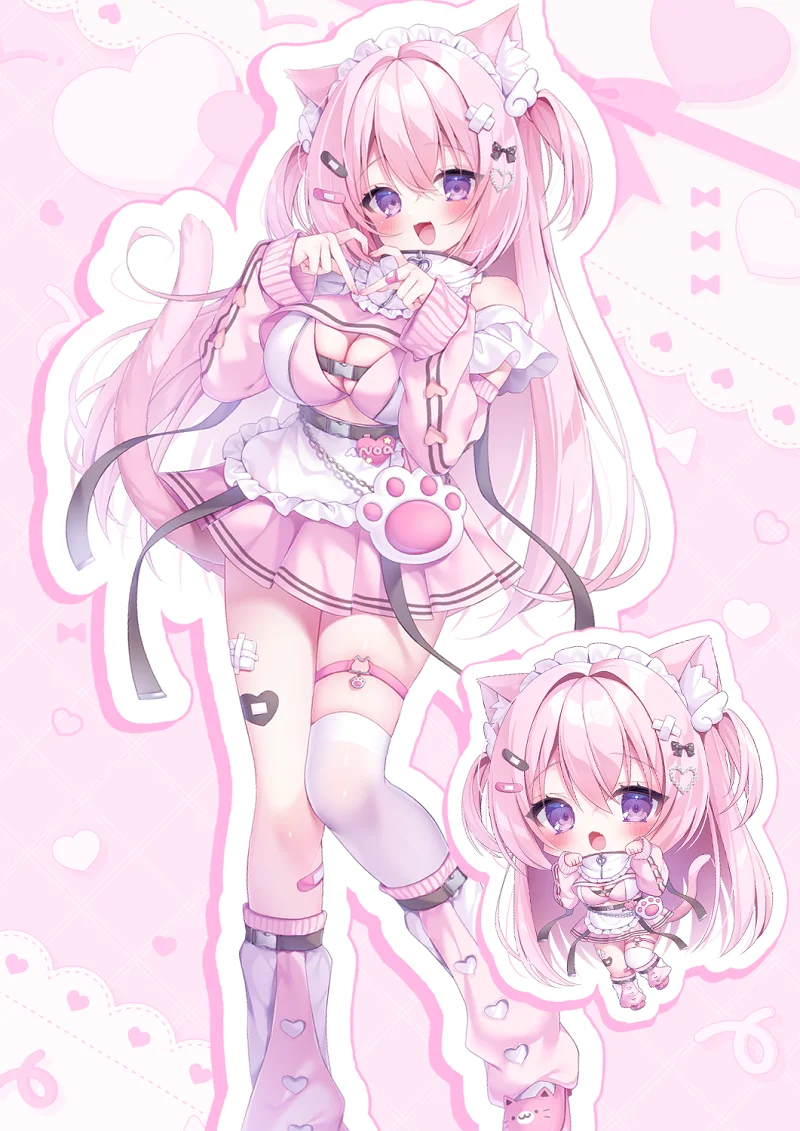 pixiv,二次元,绘画,壁纸,美少女,咪咪攘攘我们的周年庆