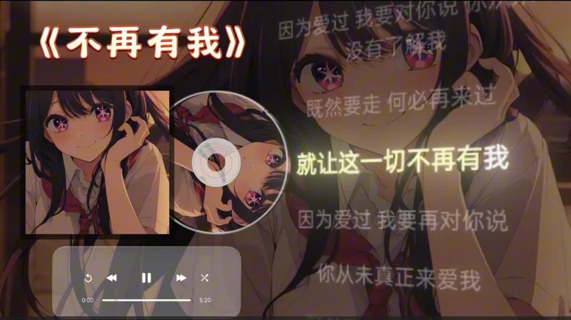 《不再有我》——王杰