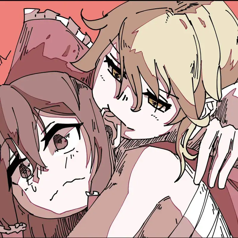 M站美图,东方,PIXIV,百合贴贴