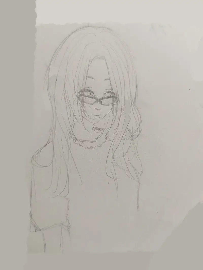 画的。拿画世界pro稍稍改了改。