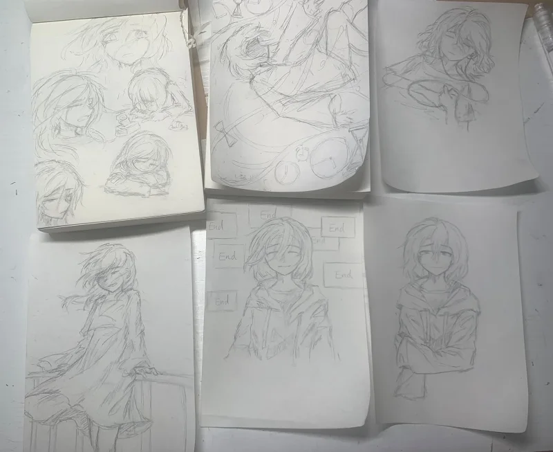 画画