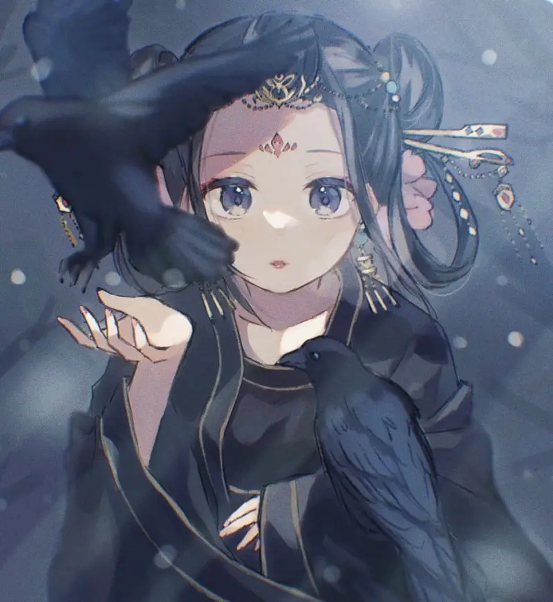 后宫之乌,柳寿雪,动漫壁纸,动漫美图,美图,壁纸,绘画,插画,PIXIV,画师推荐
