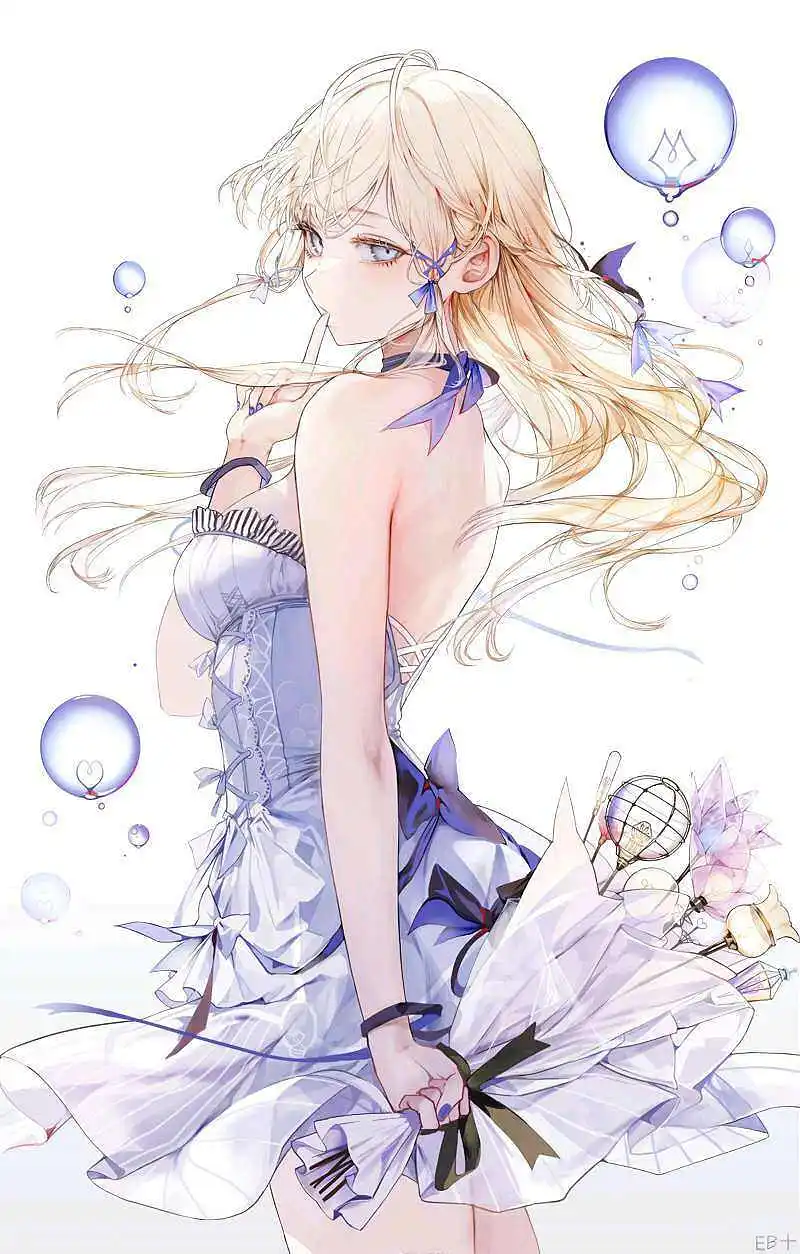 金发少女