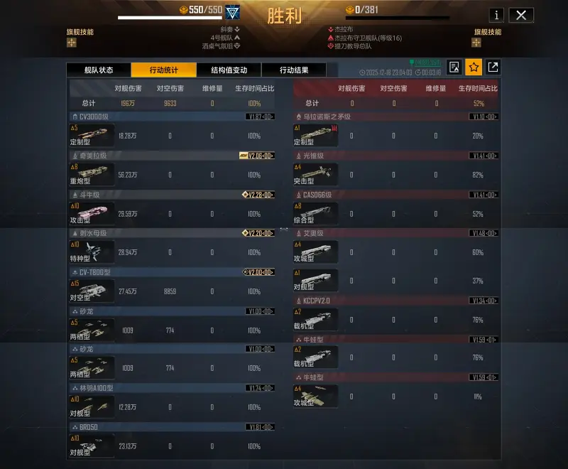 航母队最终效果