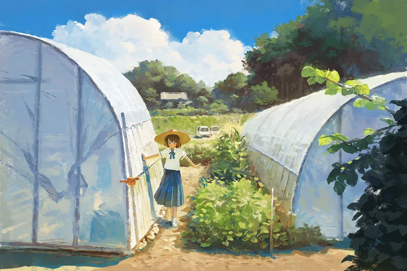pixiv转载,pixiv画师,风景,壁纸,阳光,温馨,存在感