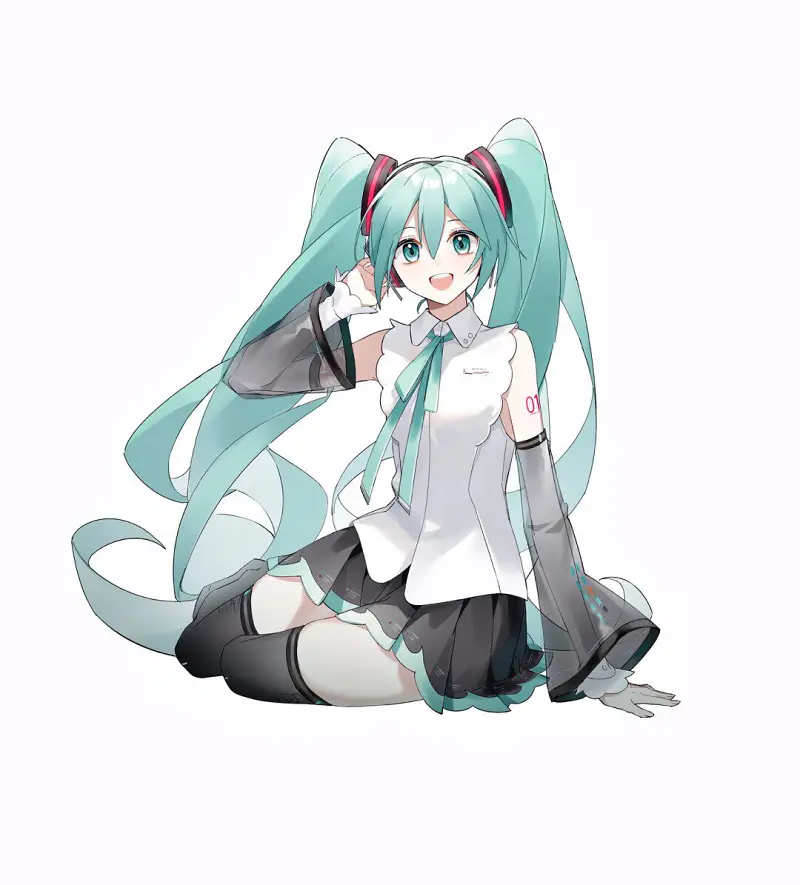 M站美图,初音未来,VOCALOID,雪未来