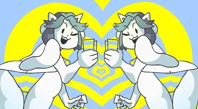 Undertale Animation - High on Tem Flakes - Temmie