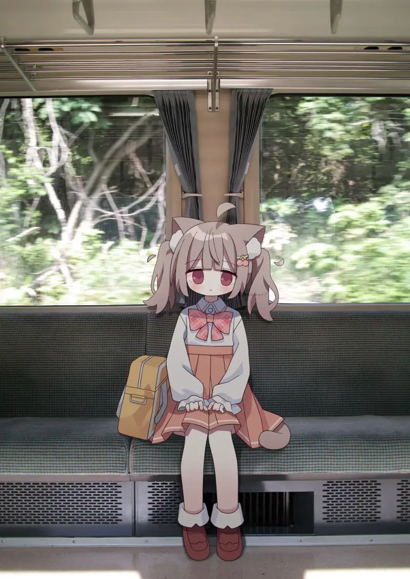 pixiv,猫娘,二次元,绘画,壁纸,美少女