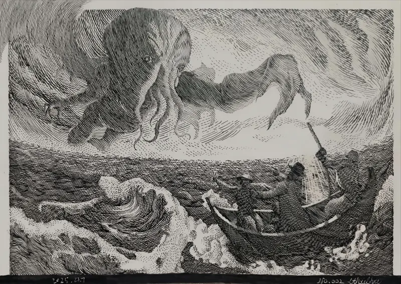海上的不明飞行物