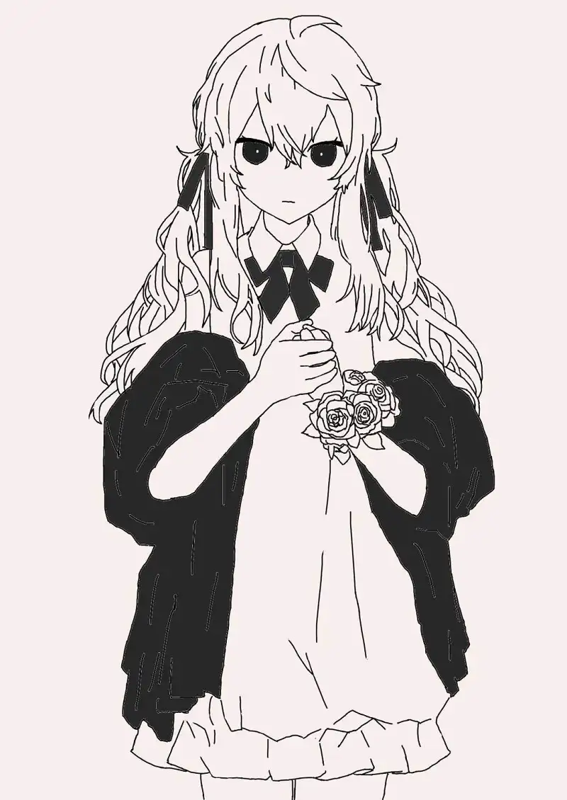 第12天（花瓣忘上色了。。。）