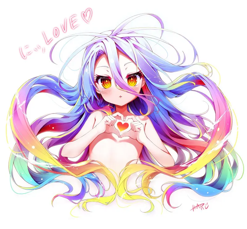 游戏人生,NoGameNoLife游戏人生,NOGAMENOLIFE,白,动漫美图,动漫壁纸,美图,壁纸,绘画,插画,涩图